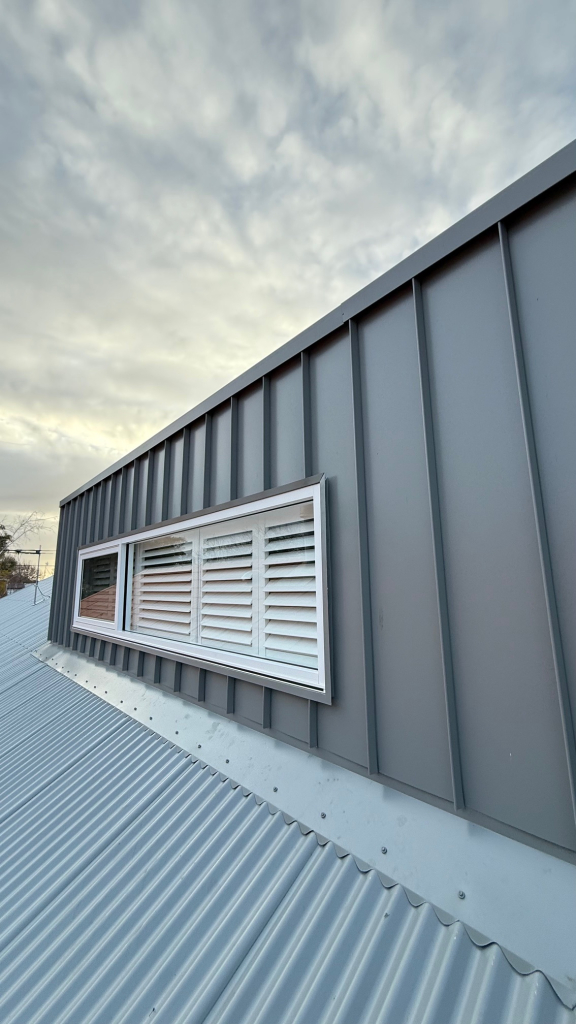 Modern building roofing
